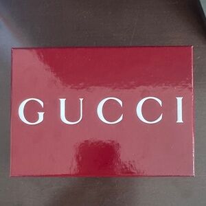 Gucci Red Box with White Logo